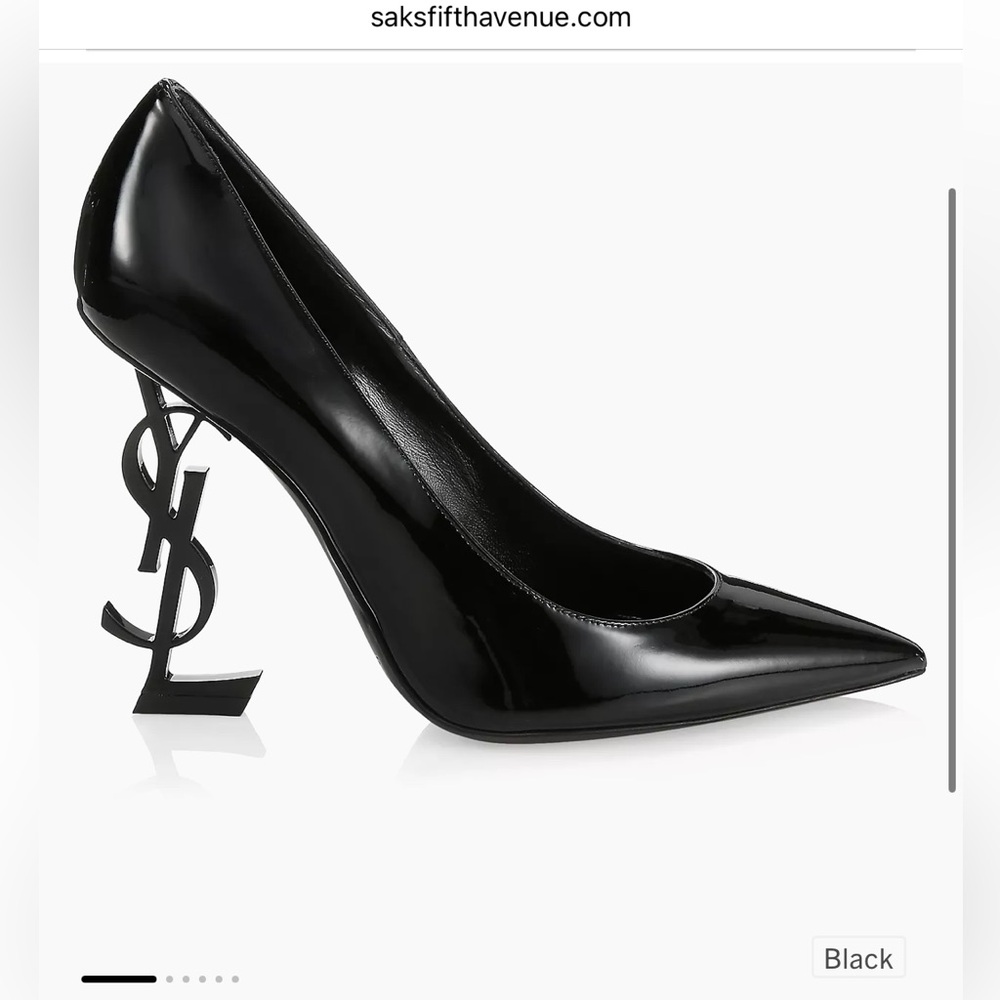Opyum Point-Toe Heel Patent Leather Pumps
